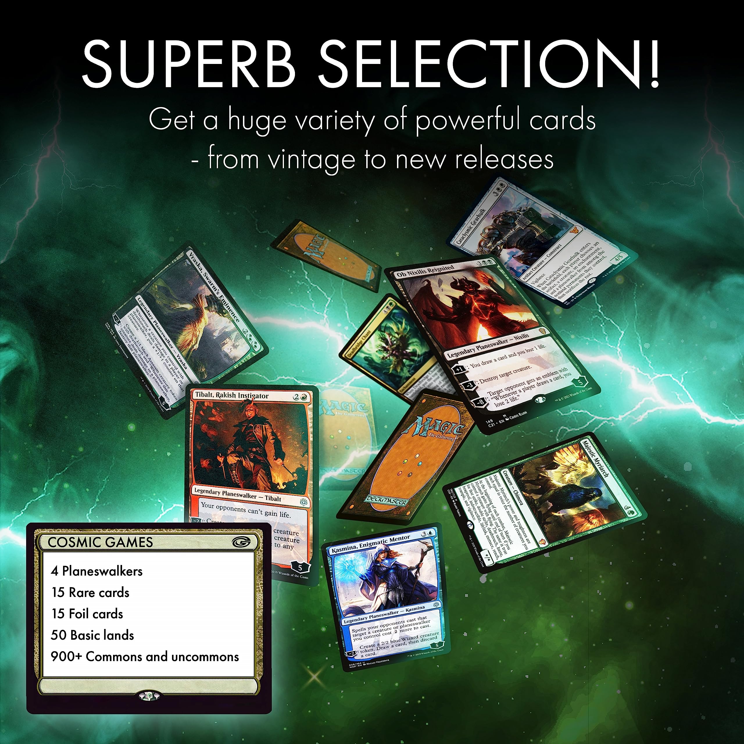 Cosmic Gaming Collections Deluxe MTG Gift Set | 1000 Assorted
